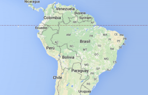 Mapa: Google, DigitalGlobe. El nivel de apertura actual entre las dos mayores economías de América Latina es limitado.