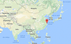 Mapa: Google, DigitalGlobe. Hoy Ningbo es un importante exportador de productos eléctricos, textiles, alimentos y herramientas industriales.