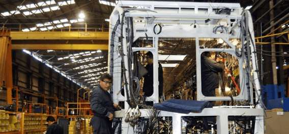 Foto: Bombardier. La empresa inició sus actividades en México desde 1992 en su planta de Ciudad Sahagún. La empresa produce y exporta, actualmente, partes primarias de trenes y carros completos a Estados Unidos, Australia, Canadá y Sudáfrica.