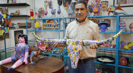 Artesanías de papel maché, de San Miguel de Allende para el mundo - Opportimes