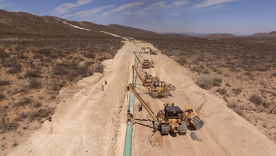 El gobierno de Estados Unidos se interesa en financiar un gasoducto de México.