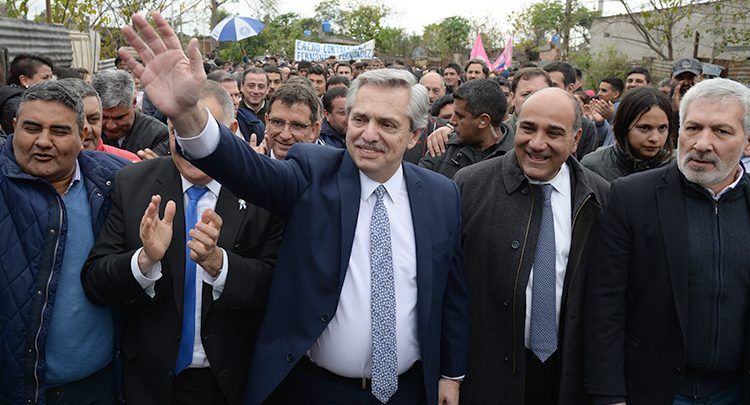 El candidato Alberto Fernández resultó ganador de las elecciones presidenciales de Argentina.