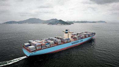 Maersk lidera la clasificación de las principales líneas navieras.