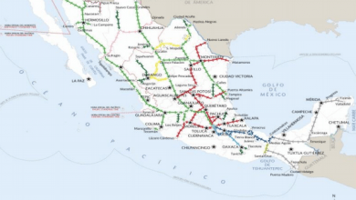 Imports by rail from Mexico totaled 22,293,000 tons from January to May, a 13.2% increase year-on-year, according to data from the Rail Transport Regulatory Agency (ARTF).