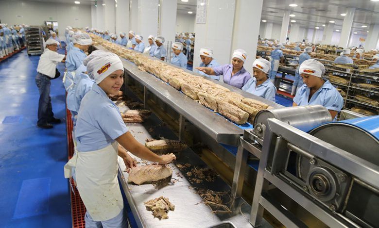 Mexico's industrial production fell 17.5% during June, in real terms and at an annual rate.