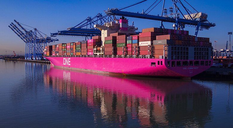 The Japanese shipping company Ocean Network Express (ONE) transported 1 million 574,000 containers in the second quarter of 2020 (first quarter in its fiscal year), a 12.7% year-on-year drop.
