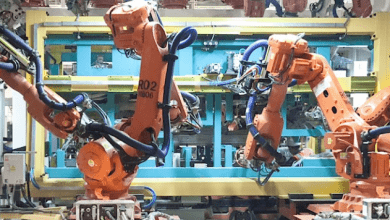 ABB invierte en China en la construcción de una nueva fábrica de robótica automatizada y flexible. ABB invests in China in the construction of a new automated and flexible robotics factory.