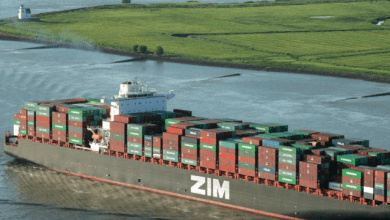 A ZIM Integrated Shipping Services vessel.