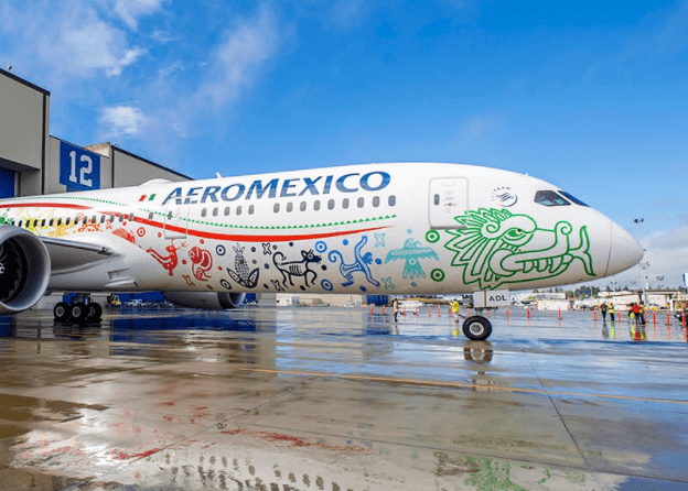 La Cofece aprobó una concentración de la empresa de aviación mexicana Aeroméxico. Cofece approved a concentration of the Mexican aviation company Aeroméxico.