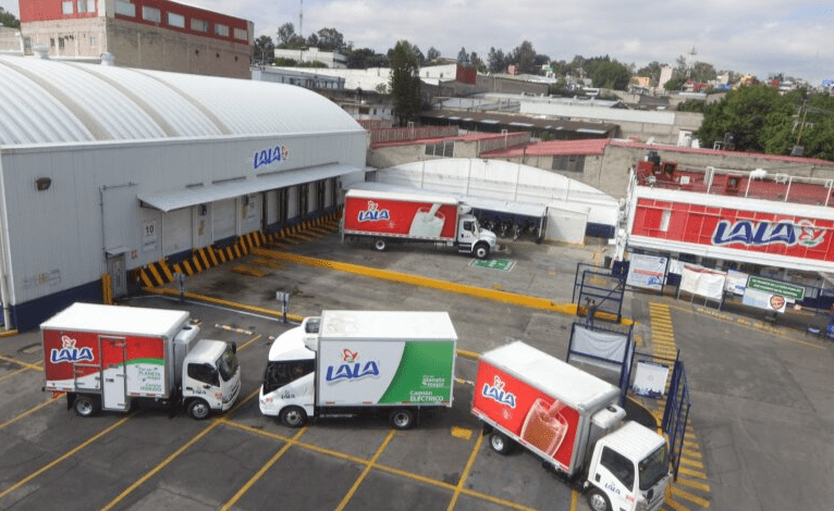 Distribución refrigerada: Grupo Lala. Refrigerated distribution: Grupo Lala. Distribution réfrigérée : Grupo Lala. Distribuição frigorífica: Grupo Lala.