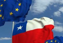 O comércio entre a União Europeia e o Chile registou um aumento de 150%