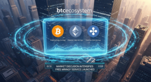 btcecosystem Launches Major Free Cloud Computing Service: Daily Earnings Potential for BTC, ETH, and XRP Holders Sparks Widespread Market Buzz